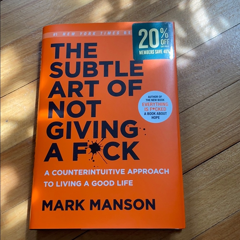 The subtle are of not giving a F*ck